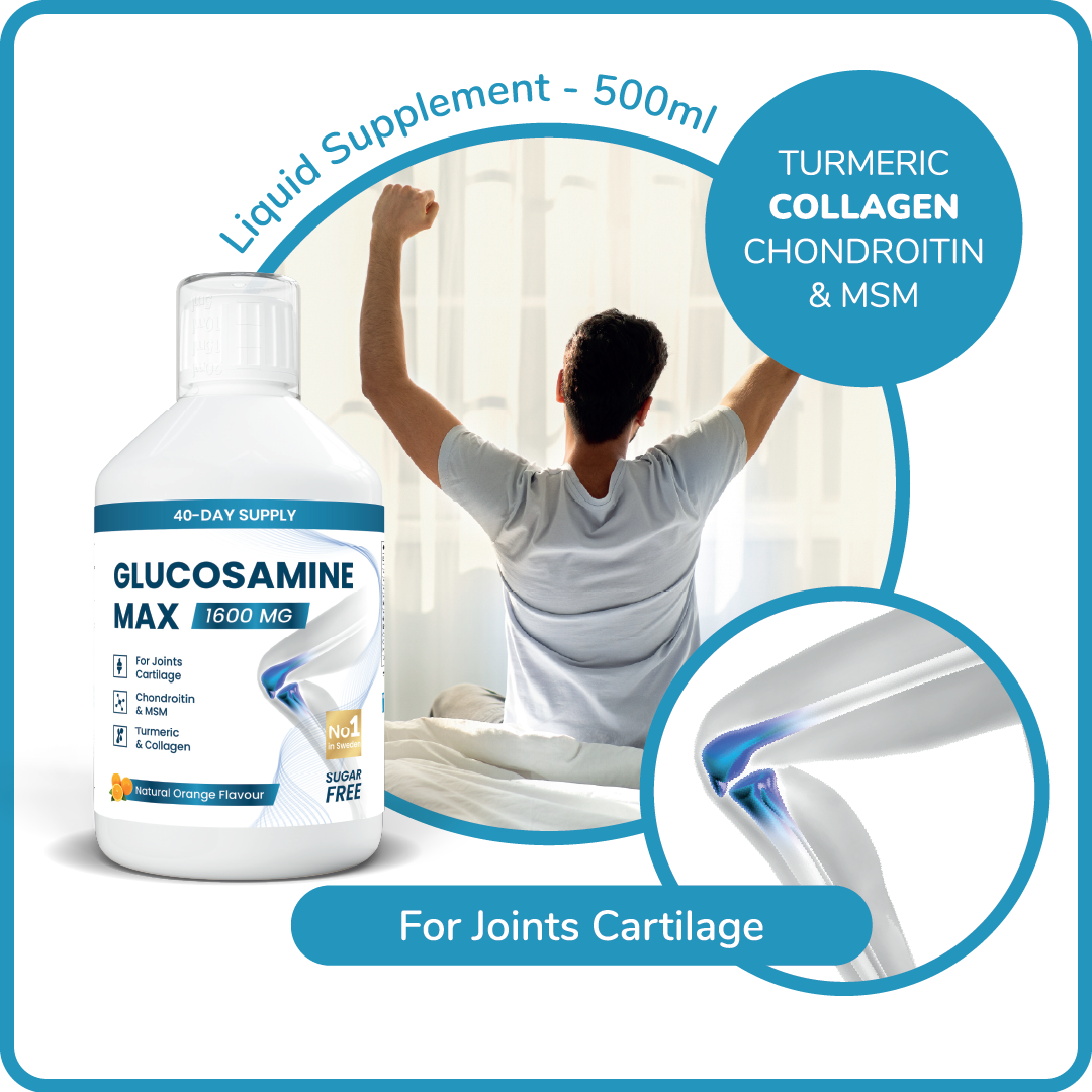 Glucosamine Max 1600mg Liquid Supplement - 500ml