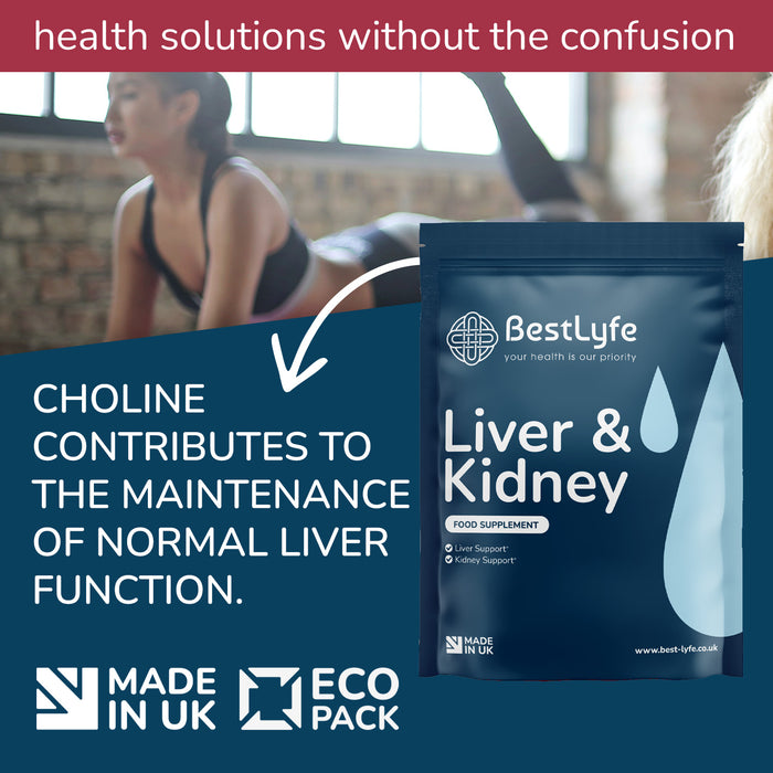 Includes Choline for maintenance normal Liver function