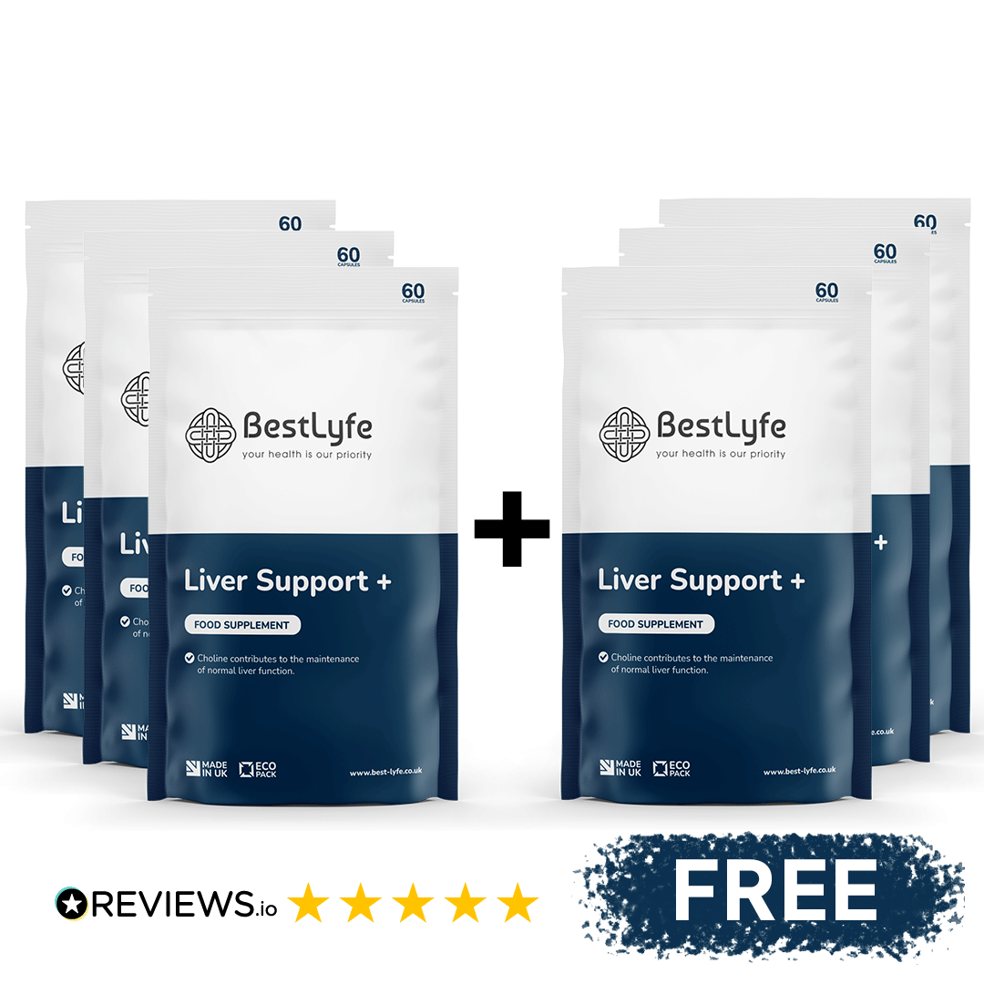 Liver Support+ Cleanse, Detox & Repair - Buy 3 Get 3 FREE