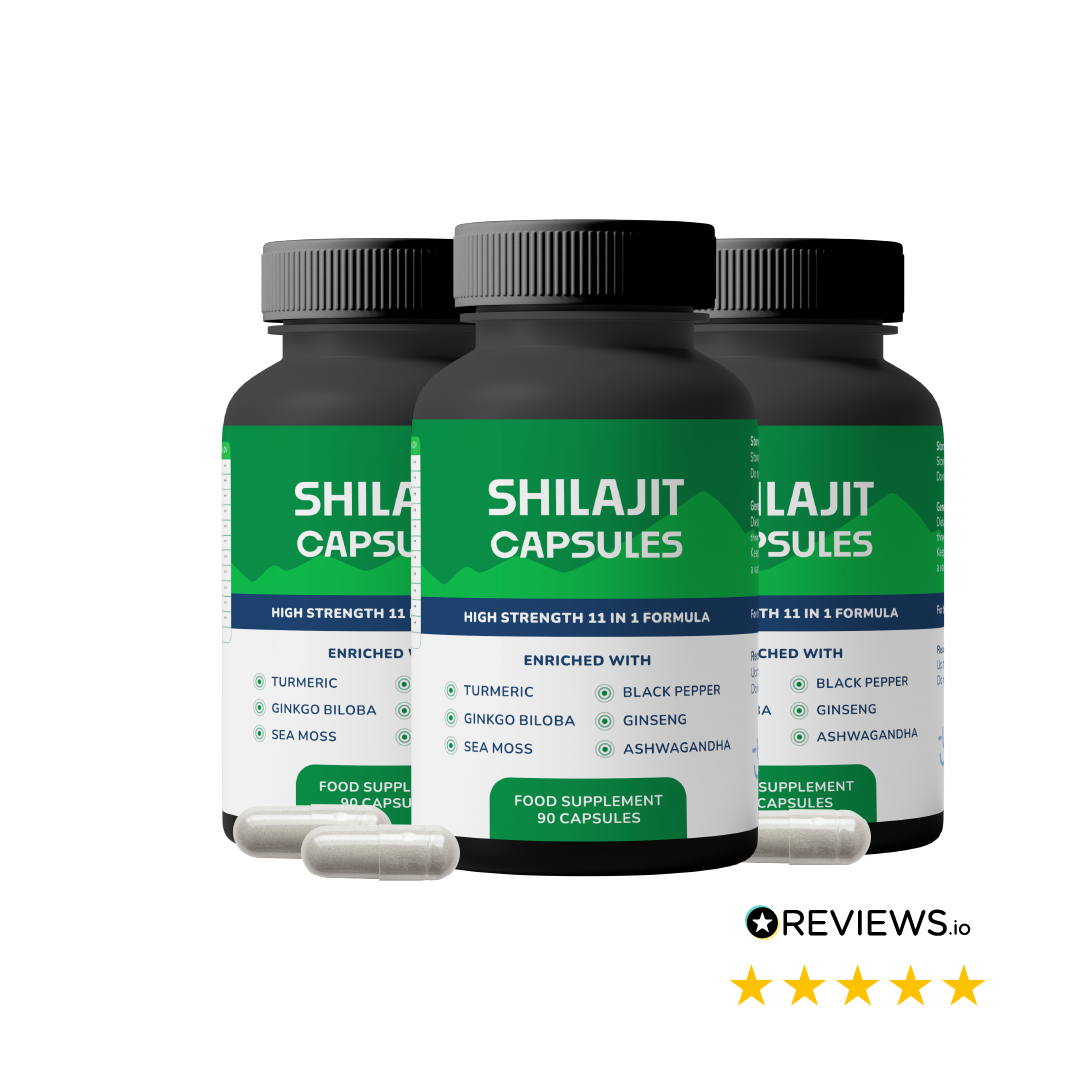 Pure Himalayan Shilajit - 90 capsules