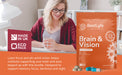 Product graphic of Brain & Vision  explaining the benefits