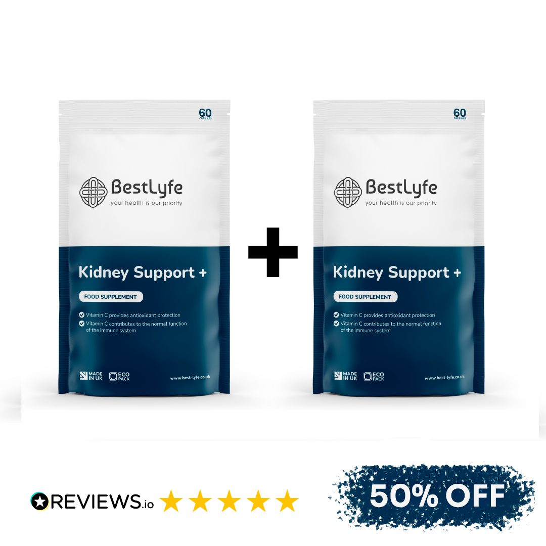 Kidney Support+ 120 caps - Buy 1 Get 1 50% OFF