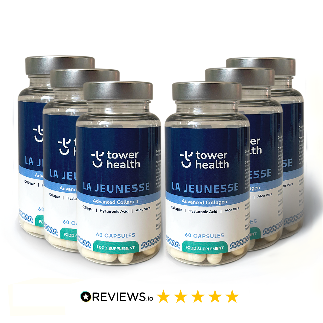 La Jeunesse Collagen Capsules 60 Capsules Buy 6 GET FREE GIFT £24.96 each