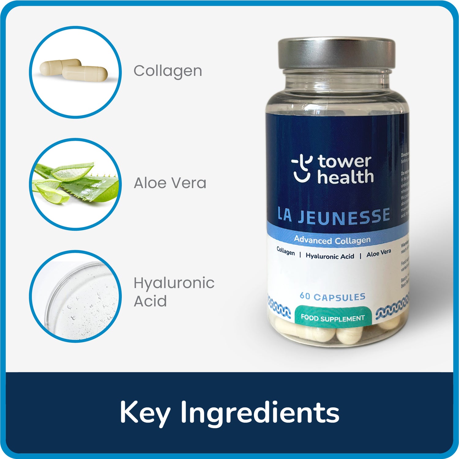 La Jeunesse Collagen Capsules 1200mg - 60 Capsules