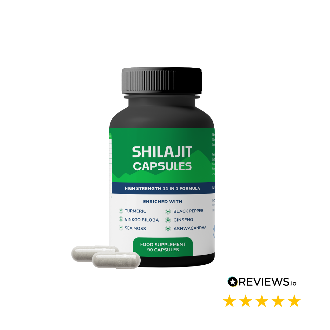 Pure Himalayan Shilajit - 90 capsules