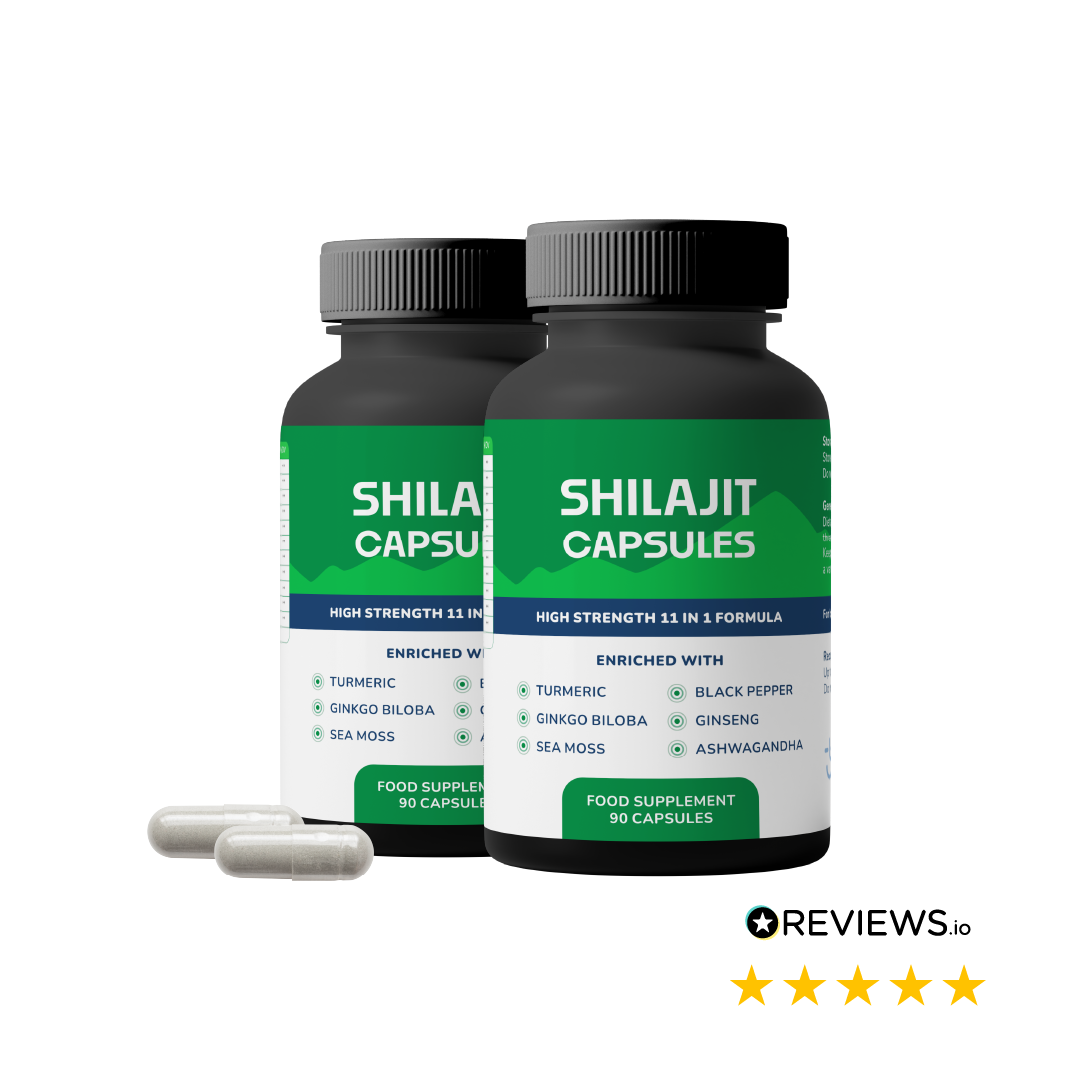 Pure Himalayan Shilajit 180 Capsules £35.98