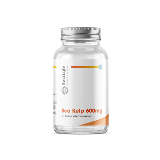 Sea Kelp Supplement Rich in Iodine to Support Thyroid, Skin, Nerves & Energy