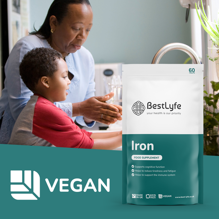 Bestlyfe Iron Supplements are vegan friendly
