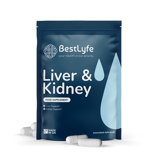 Liver and Kidney Bundle of supplements & Vitamins including milk thistle